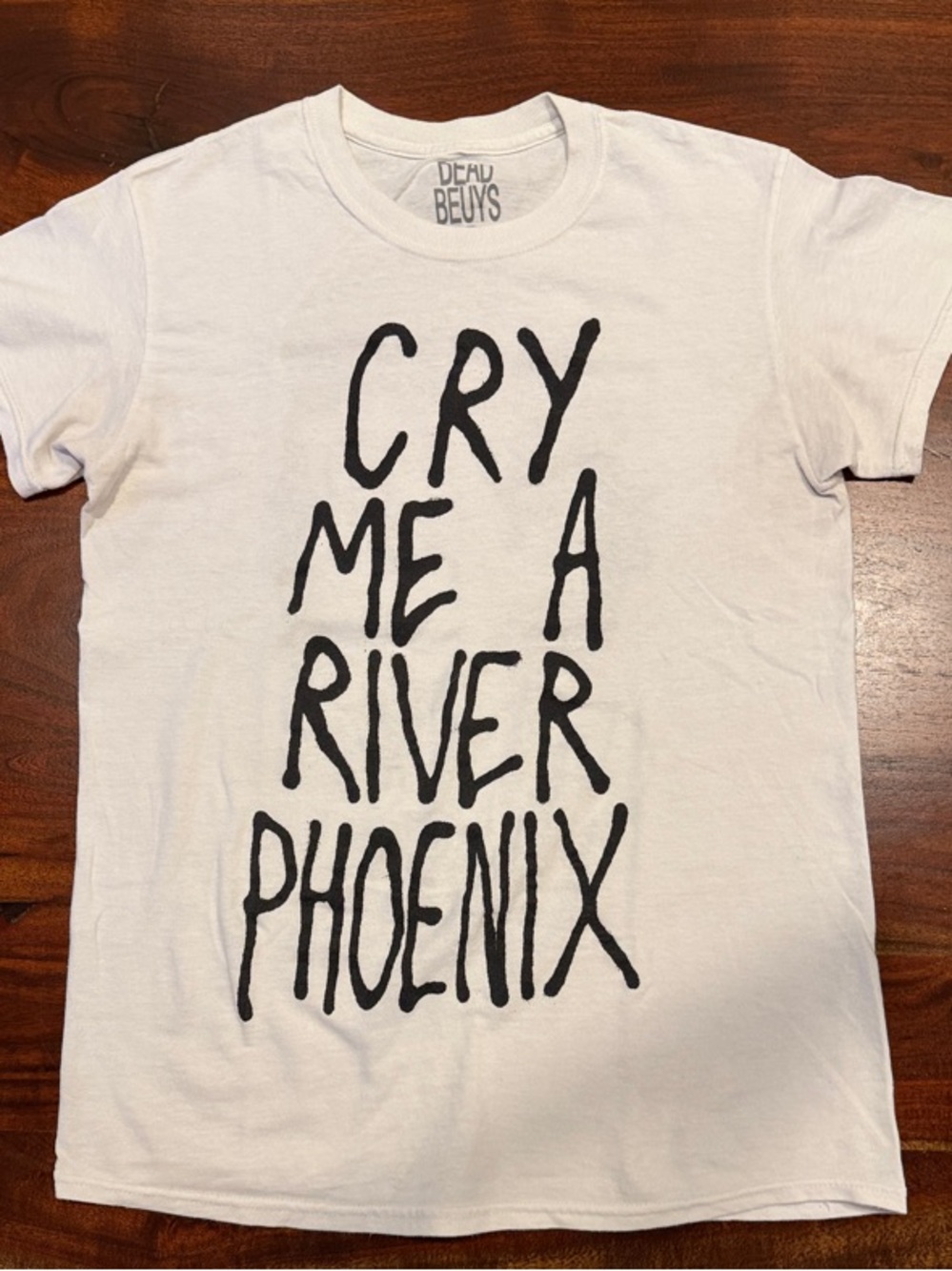 JAMES CONCANNON Limited Edition Cry Me A River Phoenix T-Shirt